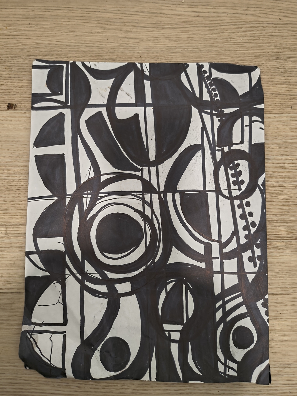 Abstract Black & White